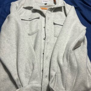 Goodfellow & Co Light Gray Fleece Flannel